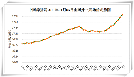 1月3日猪评：年猪市场开启后有大涨 18元还是天花板吗？