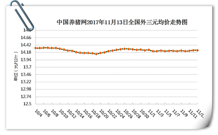 11月13日猪评：与其说“涨”不如说“调” 猪价持续稳中调整