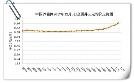 12月3日猪评：全国猪价全面上涨 12月反弹力度将大幅提升