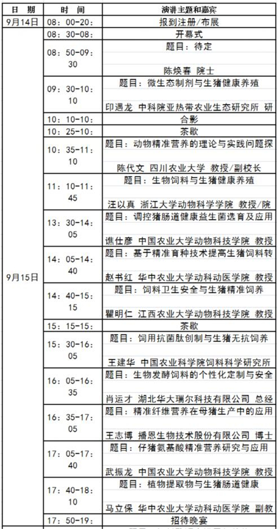 第二届（2018）全国生猪精准饲养与饲料安全技术研讨会 邀请函（第二轮）